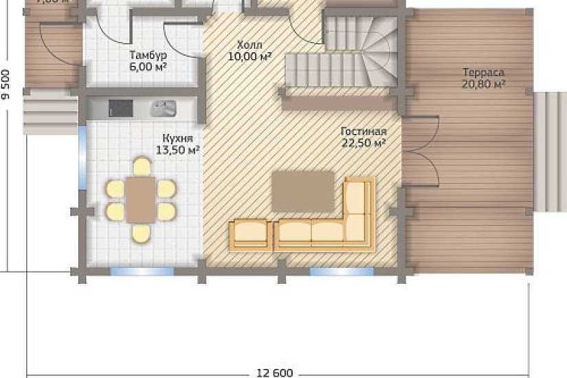 Дом ПБ 189 кв.м.