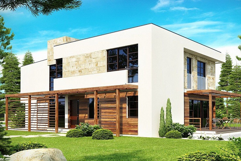 Каркасный дом КД-312 Каркасный дом КД-312