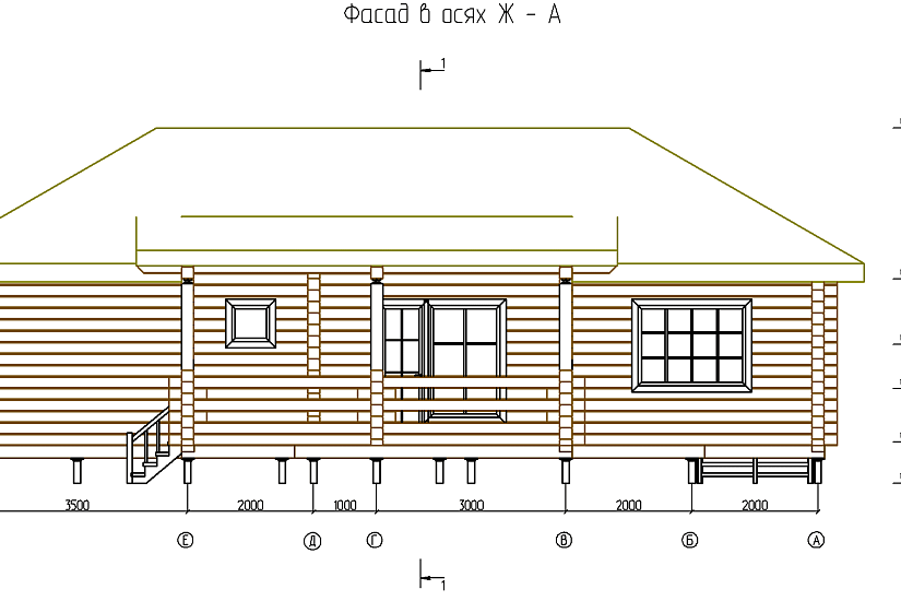 Дом-брус192х192мм-13500х14000мм-1эт-АР-КР Дом-брус192х192мм-13500х14000мм-1эт-АР-КР