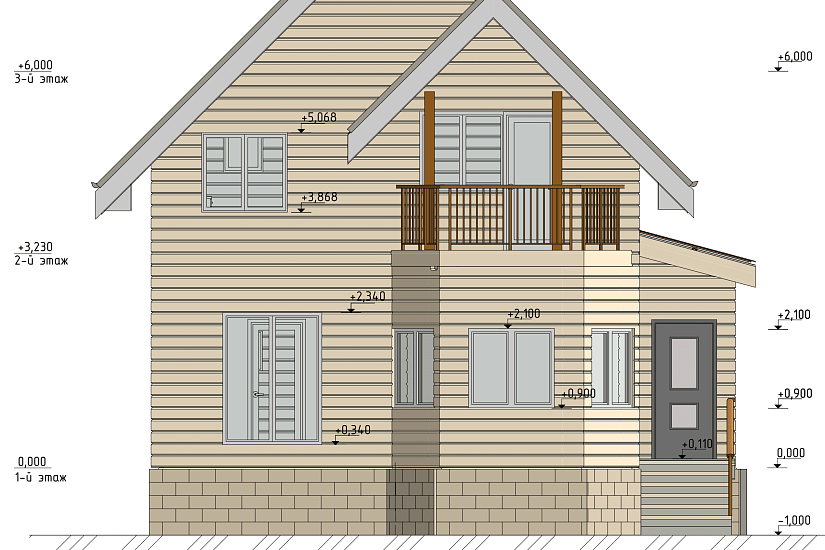 Дом-брус150х150мм-8600х8300мм-1,5эт-АР