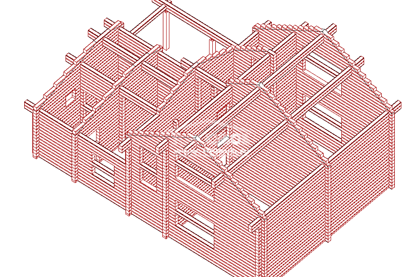 Дом -баня 2404