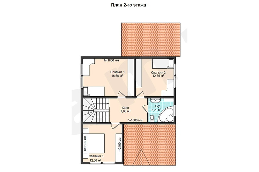Каркасно-панельный дом Грац ПД-360-1-142 Каркасно-панельный дом Грац ПД-360-1-142