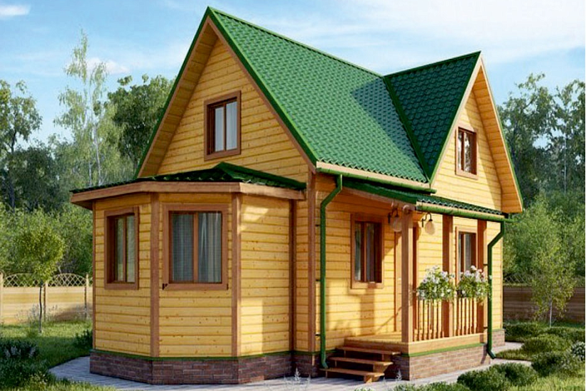 Дом 8х10,5 К2П4