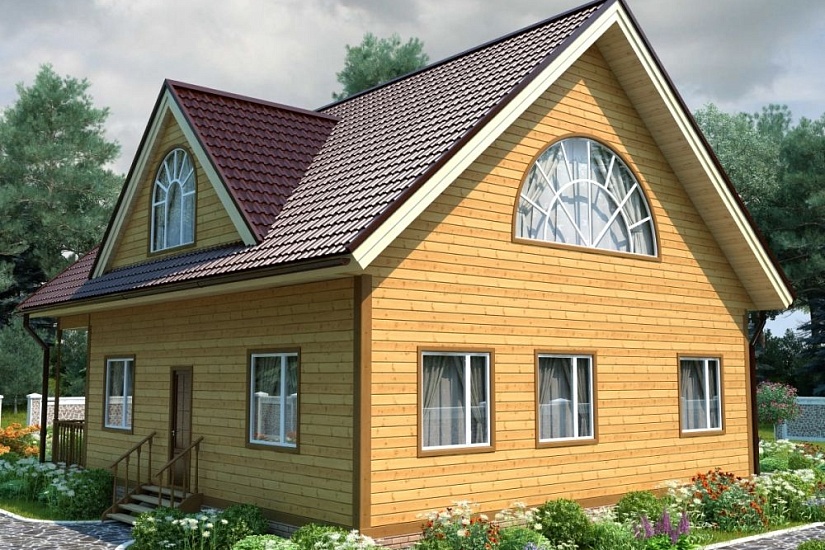 ДОМ ИЗ БРУСА ДБр-219