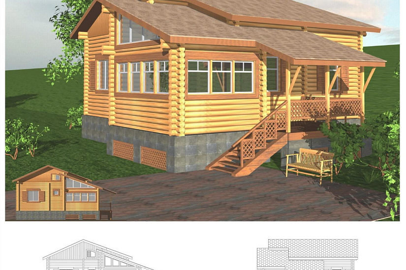 Жилой коттедж №16