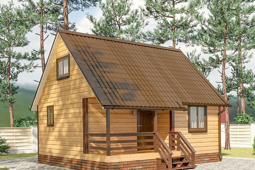 Баня Ладья К 6.0х7.0 м