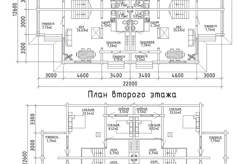 Жилой коттедж №9