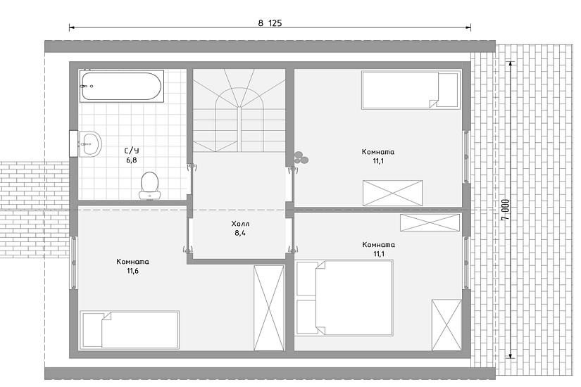 Дом-сип-панели-2этажа-7000х8125-КД