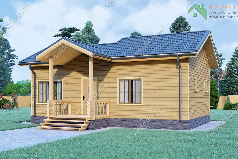 Баня 6х10 из бруса Баня 6х10 из бруса