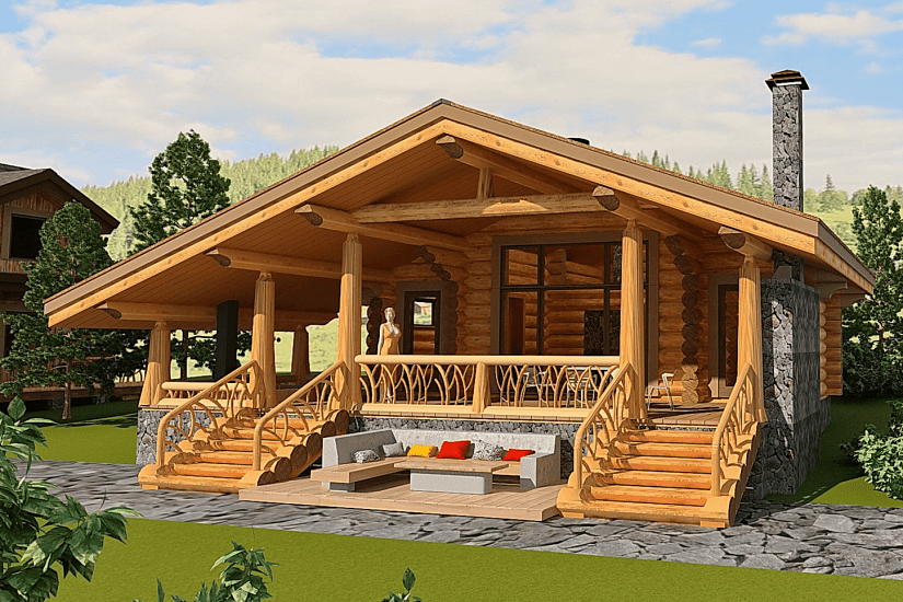 Баня-бревно300_320мм-10960х10000-1эт-АР