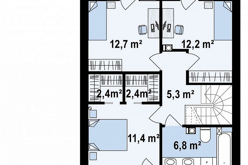 ДОМ ИЗ ГАЗОБЕТОНА ГД-111а