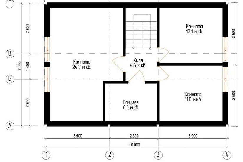 Брусовой дом №9