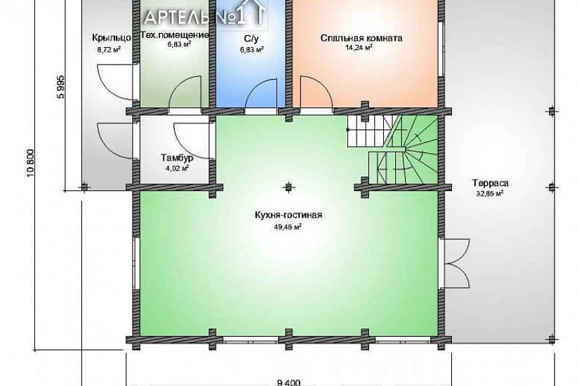 ПРОЕКТ: ДОМ СКАЗКА 162