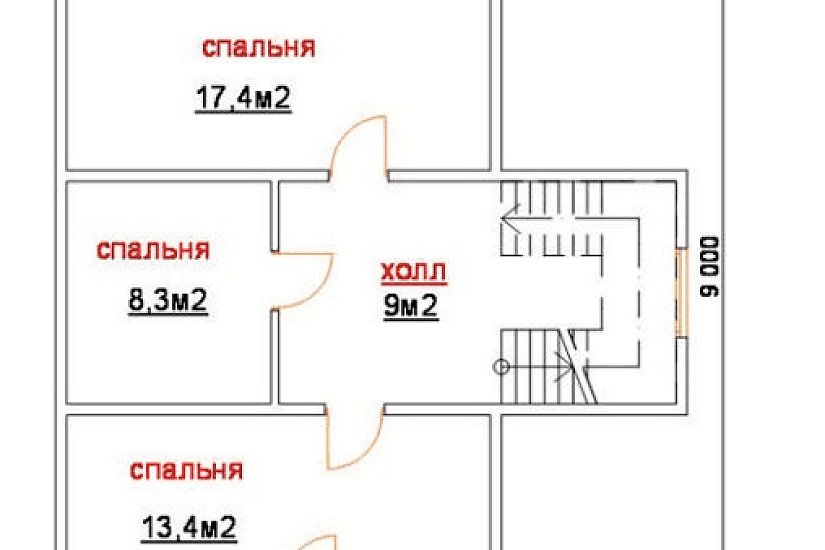 Дом 8,5х9 К2П13