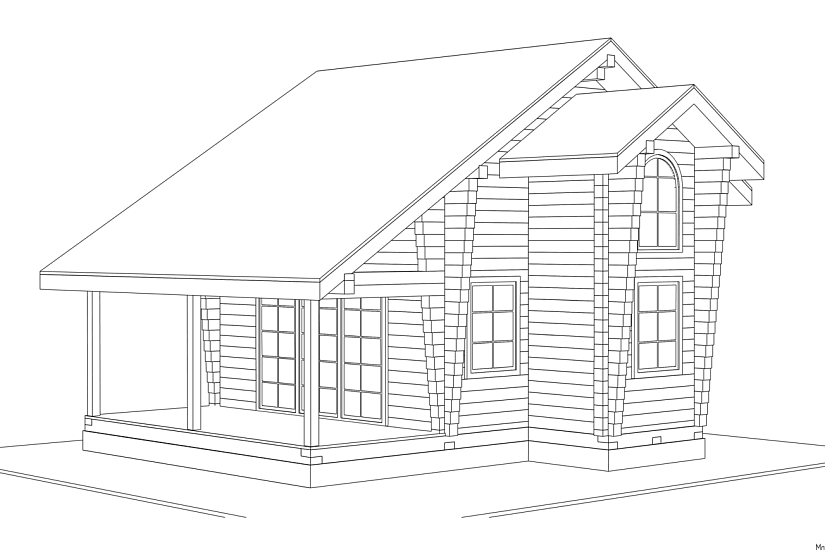 Баня 7х8 -1,5 эт -брус-АР,КД Баня 7х8 -1,5 эт -брус-АР,КД