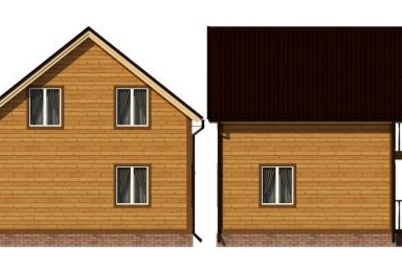 ДОМ ИЗ БРУСА ДБр-94в