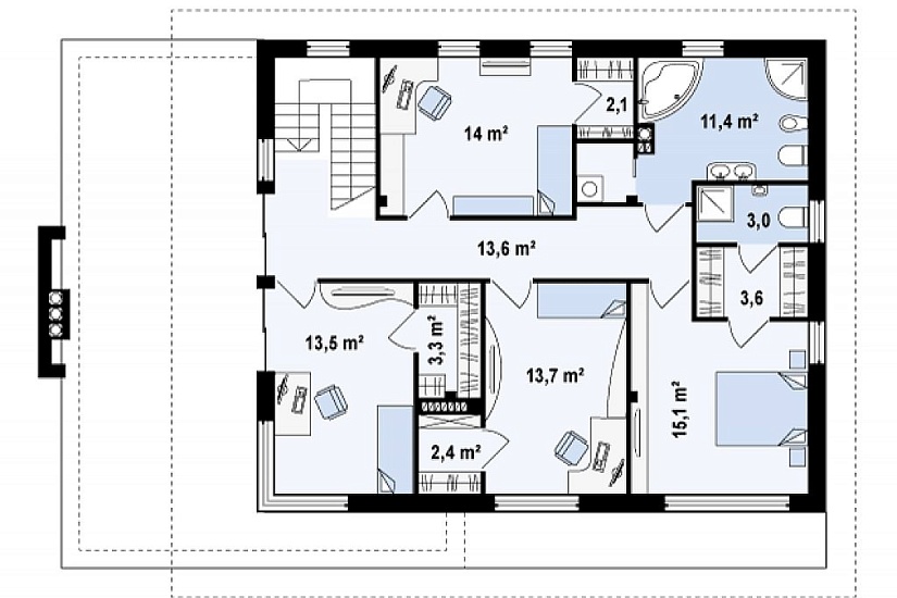 Дом ГБ 243,7 кв.м