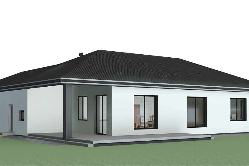 Дом-гараж-газоблок400мм-21700х19200мм-АР Дом-гараж-газоблок400мм-21700х19200мм-АР