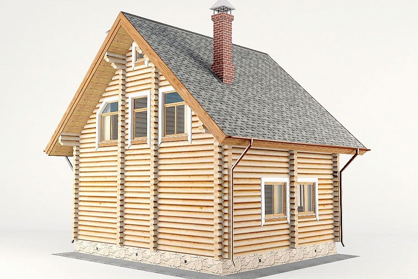 ДОМ-БАНЯ ИЗ БРЕВНА ДБ-117