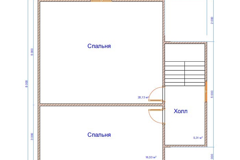 Дом из бруса №24