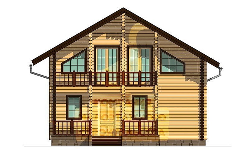 Проект дома Д-55 Проект дома Д-55