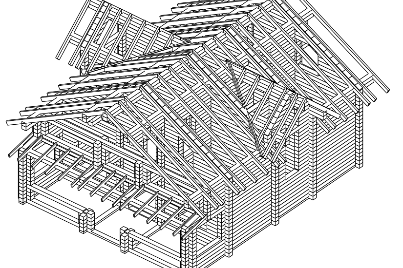 Дом 10,6х13-1,5эт- брус-РД