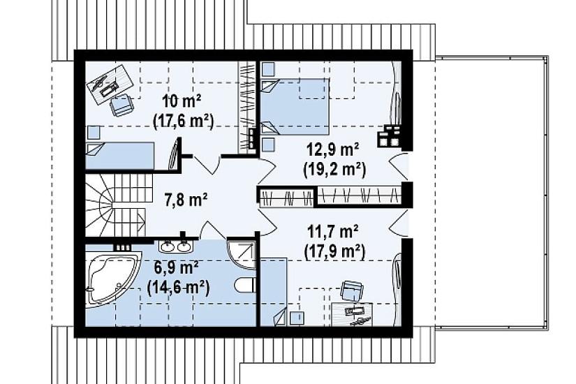 Проект дома K36