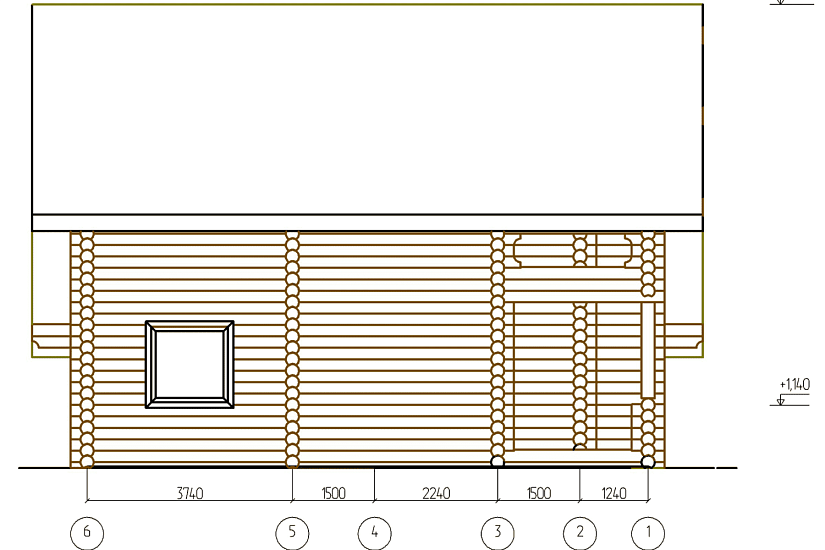 Дом-бревно200мм-14220х10220мм-1,5эт-АР-КР