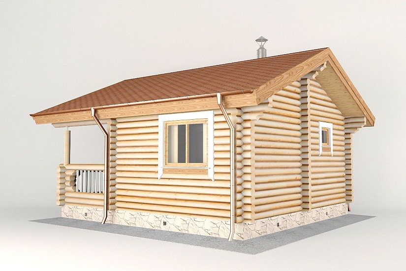 БАНЯ ИЗ БРЕВНА Б-39 БАНЯ ИЗ БРЕВНА Б-39