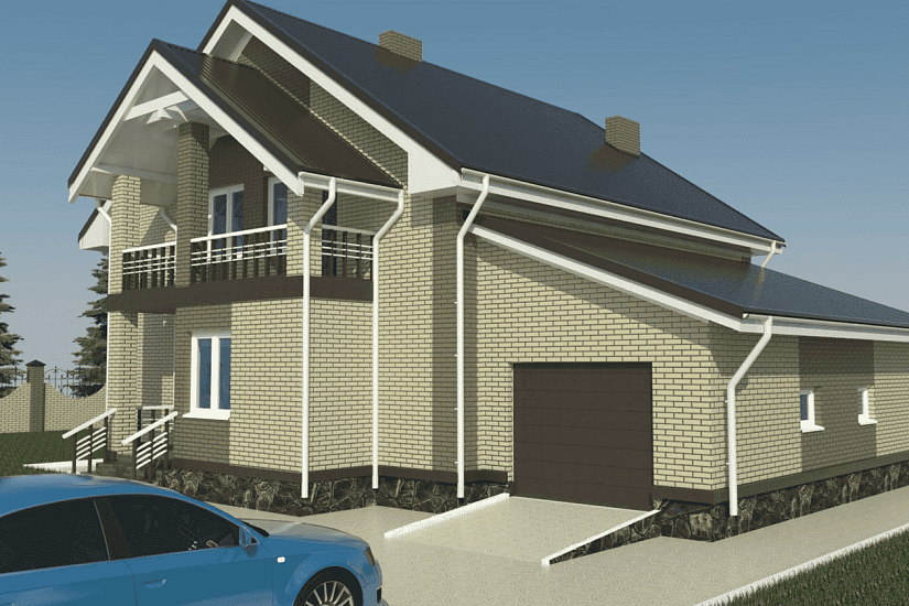 Проект индивидуального жилого дома Стадия Р. Разделы АР,КР,инж сети Проект индивидуального жилого дома Стадия Р. Разделы АР,КР,инж сети