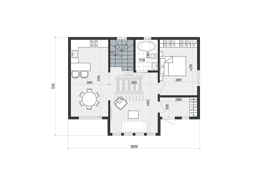 Лесное озеро