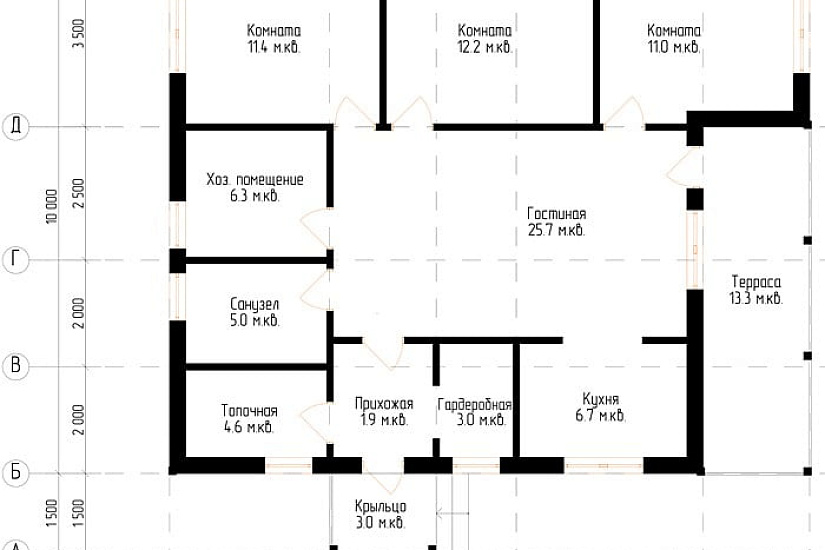 Брусовой дом №20