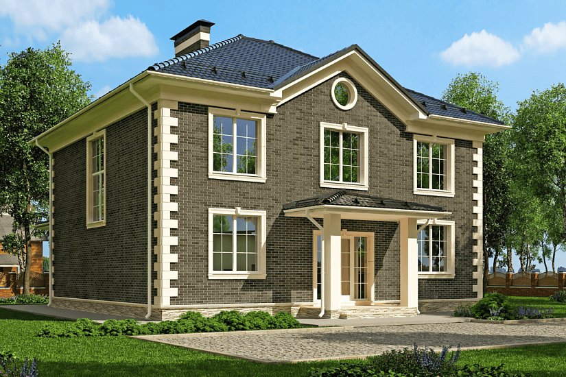 Дом-блочный-15300х11900мм-2эт.-АР-КР