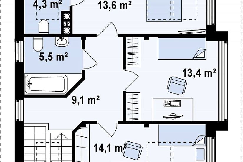 Проект дома K47