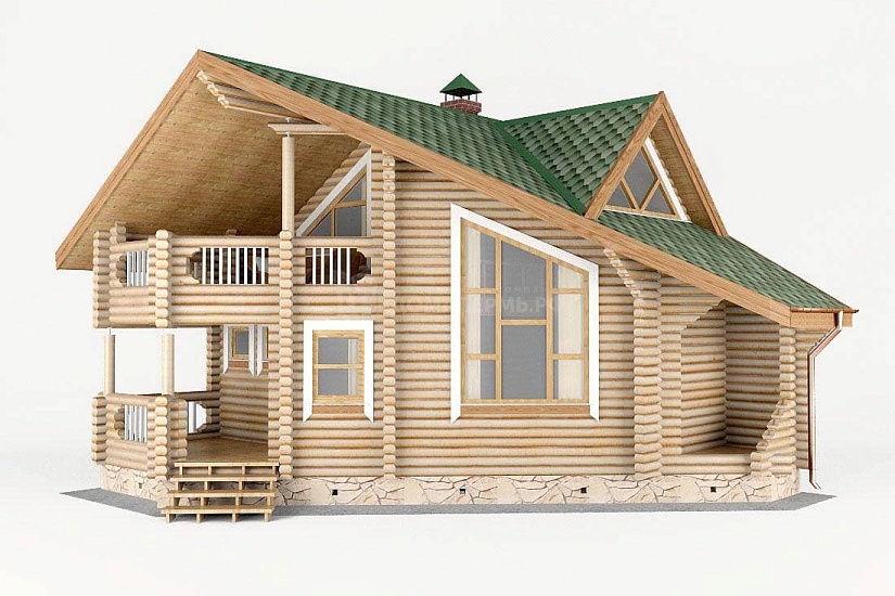 ДОМ-БАНЯ ИЗ БРЕВНА ДБ-53