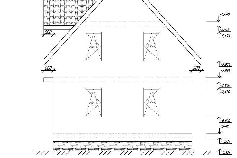 Дом 7 х9 -1,5эт-СИП -АР