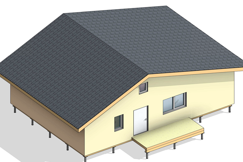 Дом-каркасный-1этаж-7000х10000-АР