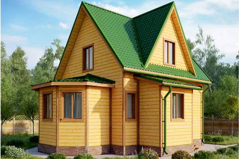 Дом 9х9,5 К2П1