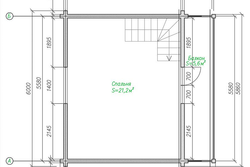 Проект дома из бруса №313 Проект дома из бруса №313
