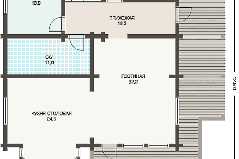 Дом ПБ 273,6 кв.м.