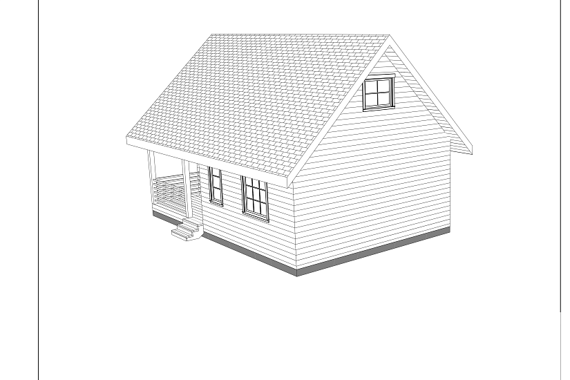 Дом-каркасный-150мм-9000х6000-ЭП-КР Дом-каркасный-150мм-9000х6000-ЭП-КР