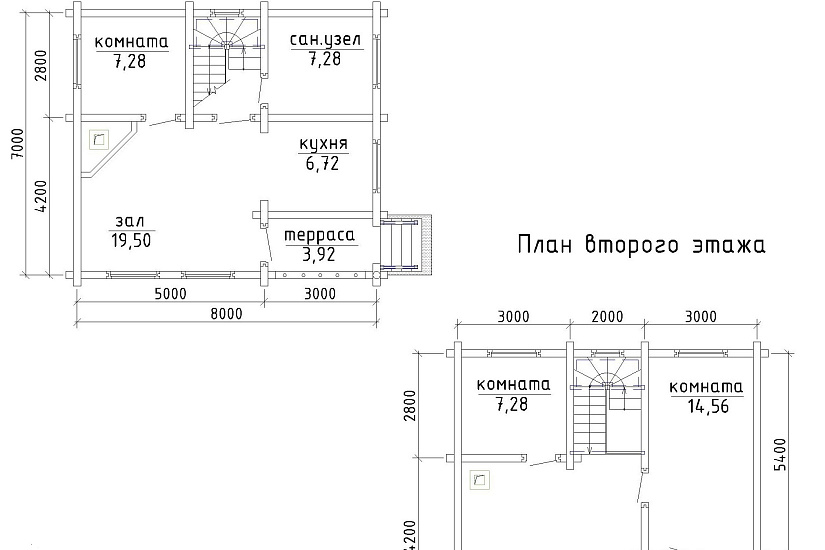 Жилой коттедж №13