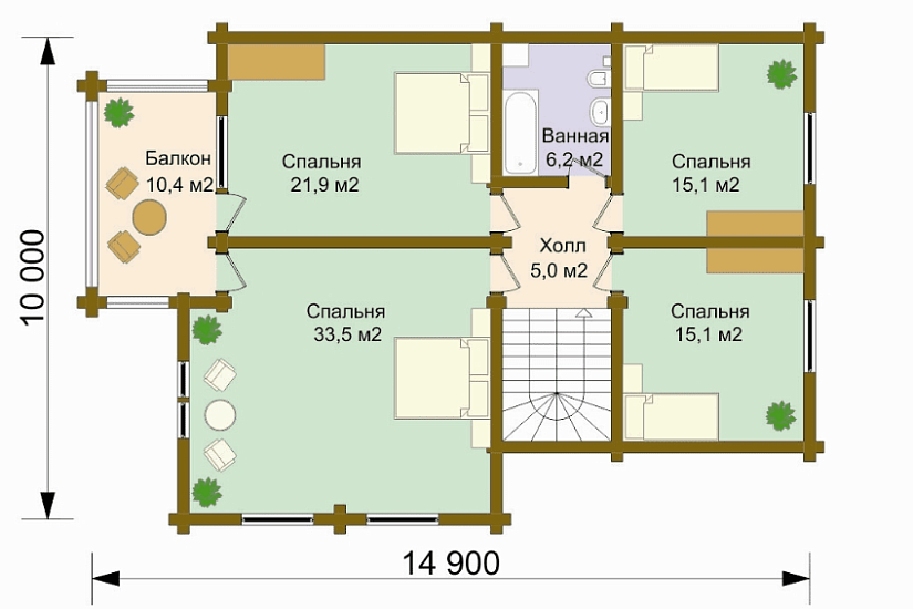 Проект дома "Ярославль"