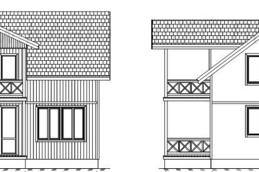 Каркасный дом \" Луизианна \"