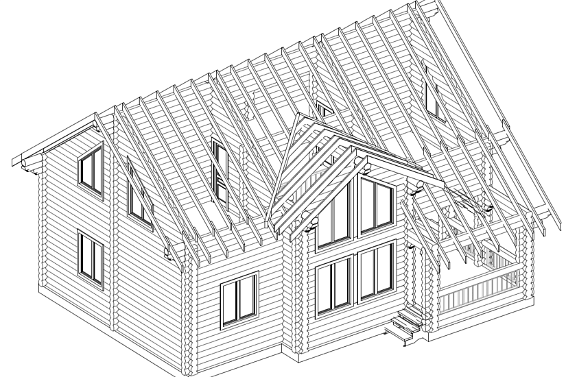 Дом-бревно240мм-10300х11100мм-1,5эт,-АР-КР