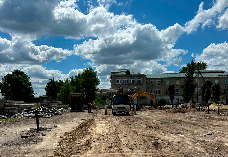 Строительство модульного здания в зоне проведения СВО 1