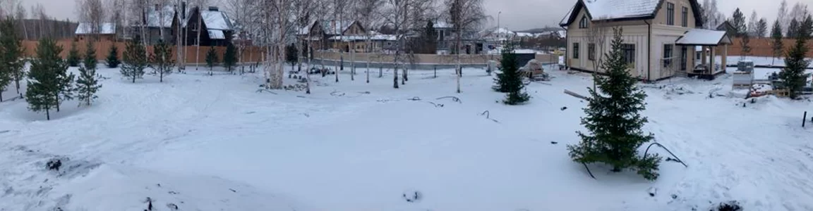 Пешеходная дорожка на винтовых сваях