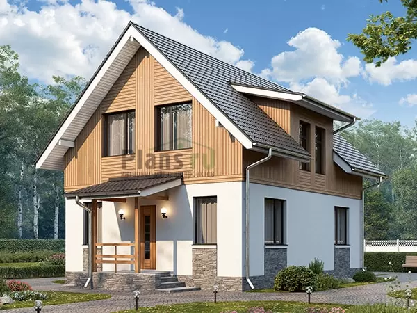 Проект дома 105м²