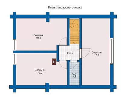 Дом ОЦ - 64.4 кв.м