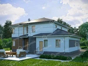 Проект дома К-240 (256.49 кв.м)